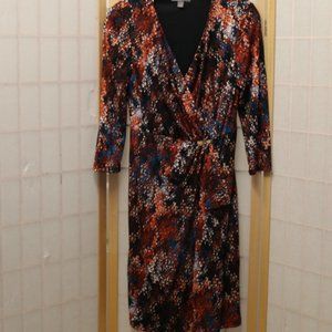 Roz&Ali Multi colored Dress #448